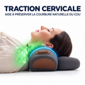REVEXA™ Coussin Cervical 3-en-1 – Chaleur, Massage Vibrant & Traction